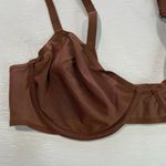 Aerie New SMOOTHEZ Mesh Unlined Underwire Balconette Bra Brown Size 36C Photo 5
