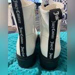 Juicy Couture White Boots JC-Carme Chunky Heal Size 10 Photo 2