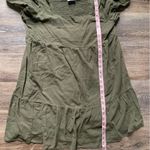 Abound  Green Short Sleeved Mini Dress M Photo 3