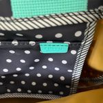 Fossil  Polka Dot Tote Bag with Mint Handles Photo 3