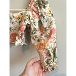 Faithfull the Brand  Pietra May Linen Floral Crop Top Size XS Photo 8