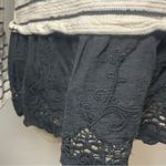 RXB Striped Lace Hem Sweater Top | Black White Long Sleeve | Women’s M Size M Photo 3