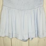Pants Store High Waist Elastic Band Light Blue Swing Shorts Size S Size M Photo 3