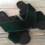 Green Slippers Size 6 Photo 1