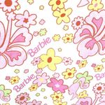 TheOneMFG Womens size medium white floral retro Collared Barbie dress Photo 4