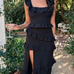 Show Me Your Mumu Greta Dress in Black Stretch L Photo 6