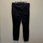 Old Navy Rockstar Super Skinny Jeans High Rise Black Cotton Stretch Dark Wash 16 Photo 2