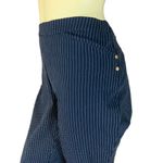 Charter Club NAVY BLUE WITH WHITE SPECKS STRETCH STRAIGHT LEG TROUSERS (10) Photo 5