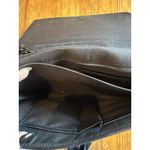 ALDO Shoulder Bag Womens Black Chevron Quilted Chain Crossbody Faux Leather Photo 9