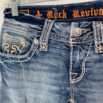 Rock Revival  Jacklyn Cuff Skinny Cut Off Bermuda Shorts Size 25 Photo 2