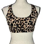 Victoria's Secret Victoria’s Secret Small Bralette Leopard Print Lined Strappy Racerback Stretch Photo 0
