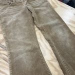 Abercrombie & Fitch VTG Y2K Corduroy Pants Womens 0 Beige Low Rise Boot Flare Photo 3