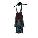 Plenty By Tracy Reese‎ Anthroplogie Womens Top Size 4 Brown Multi Floral Silk Photo 6