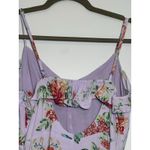 Dress Forum Pacsun Lavender Rose Garden Maxi Feminine Ruffle Small Photo 7