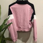 H&M π¦4/$25 Divided zip crop sweatshirt size L Photo 4