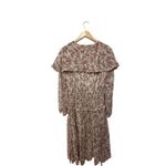 Jason Wu Silk Long Vneck Cape Dress Size 6 Photo 6