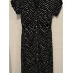 Madewell  Button-Front Midi Shirtdress in Floral Size 4 Photo 8