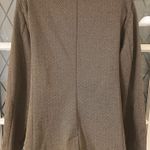 Croft & Barrow NEW  Comfort Stretch Petite Large Brown Herringbone Blazer Jacket Photo 2