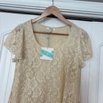 Umgee  Ivory‎ Lace Dress Size Small Photo 2