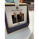 House of Harlow‎ 1960 Brass Geometric Dangle Earrings Lead Safe Nickel Free Gold Photo 2