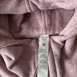 Lululemon Scuba 1/2 zip hooded sweatshirt size m/l Heathered pink Photo 2