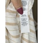 Aerie  Pool to Party Striped Linen Button Down Shirt coverup Relaxed oversized XS Photo 5