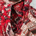 Free People  Paradise Handkerchief Pleated‎ Midi Skirt Size 2 Pockets Festival Photo 8