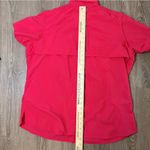 Columbia PFG Bonehead Fishing Shirt Women XL Preppy Golf Vacation Camping Pink Photo 6