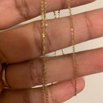10k Gold Minimalist Heart Cable Chain Necklace Photo 3