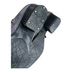 Bussola Alameda Annie Silk Suede Charcoal Grey Ankle Boots Size 37 (US 6.5 Photo 8