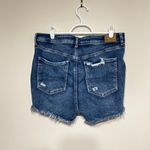 American Eagle High V Rise Shortie Shorts Distressed 14 Women Photo 3