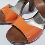 Kenneth Cole Reaction Cool Daze Colorblock Block Heels Strappy Sandals Photo 7