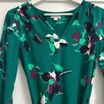 Merona last chance  Green Floral Dress with Sash Photo 0