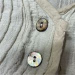 Vintage Blue Fish‎ Barclay Crinkle Embroidered Dress Jacket Set Lagenlook Size 2 Silver Photo 8