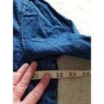 Field Gear Women's Blue Jean Denim Button Down Christmas Tree Blouse Top Size M Size M Photo 7