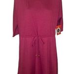 Trixxi Dress Pink 3/4 Sleeve Foil Dot Size Large Photo 0