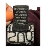 Clara Sun Woo Womens XL Top Popover Shirt Purple Long Sleeve Tunic Shirt F8 Photo 5