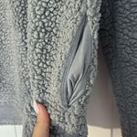 SO Grey Sherpa Quarter Zip Photo 1