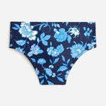 J.Crew NWT High Rise Bikini Bottom in Midnight Blue Floral Plus Size XXL NEW Photo 0