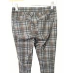 Sanctuary Anthropologie x Plaid Gray Black Skinny High Rise Pull On Pant Size XS Photo 7