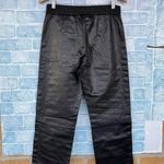 ALEXANDER WANG x H&M Genuine Leather Tearaway Jogger Pants size 6 Black Photo 6