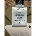 NEW Dippin Daisy's Tan Snakeskin Animal Print Low Waist Bikini Bottom Swimwear S Photo 3