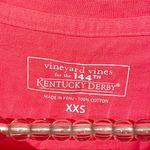 Vineyard Vines Womans XXS Pink 2018 144th Kentucky Derby Short Sleeve Shirt Photo 2