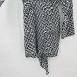 Free People NEW  Rillo Beach Summer Shirtdress Small Black White Lightweight Photo 7