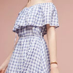 Anthropologie 11:1 Tylho kingdom of shoulder, baby doll milk maid dress‎ size large Photo 0