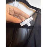 June & Hudson Large Black Jumpsuit Sheer Flutter Sleeves Black Closet Staple Photo 3