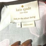 Kate Spade  New York Peplum Floral Dress size 2 Red Pink Photo 5