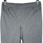 Alfred Dunner  SZ 14 Pull-On Pants Flat Front Stretch Straight Leg Pockets Gray Photo 1