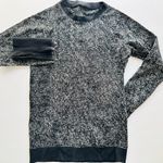 Lululemon Rest Less Pullover Black White Size 4 Long Sleeve Pullover Run Gym Photo 1