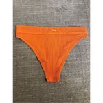 Billabong  Orange Summer High Maui Rider Ribbed Bikini Bottoms XL NWT Photo 1